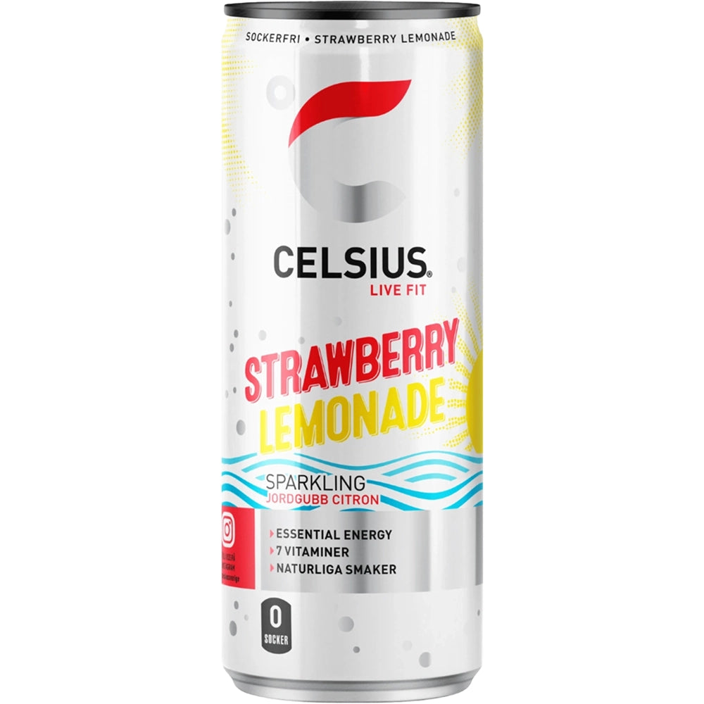 Celsius Strawberry Lemonade