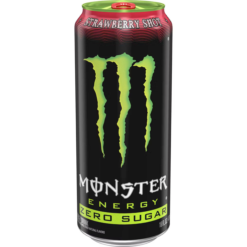 Monster Energy Zero Sugar Strawberry Shot