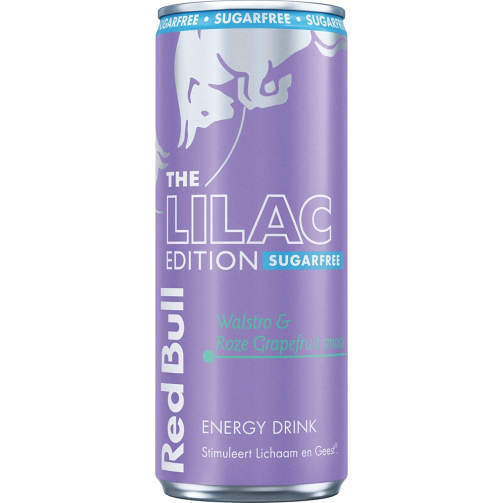 Red Bull Lilac Sugarfree Walstro & Pink Grapefruit (THT: 29/07/2026)